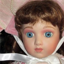 Реплика Andre Truillier. Коллекционная  фарфоровая кукла.