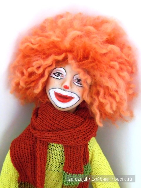 Ура, я его доделала! Авторская кукла из пластики (фото 2)