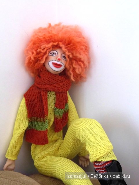 Ура, я его доделала! Авторская кукла из пластики (фото 6)