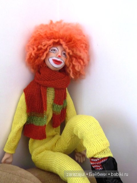 Ура, я его доделала! Авторская кукла из пластики (фото 5)