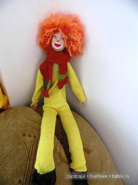 Ура, я его доделала! Авторская кукла из пластики