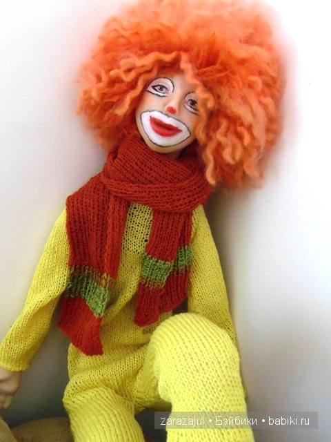 Ура, я его доделала! Авторская кукла из пластики (фото 3)