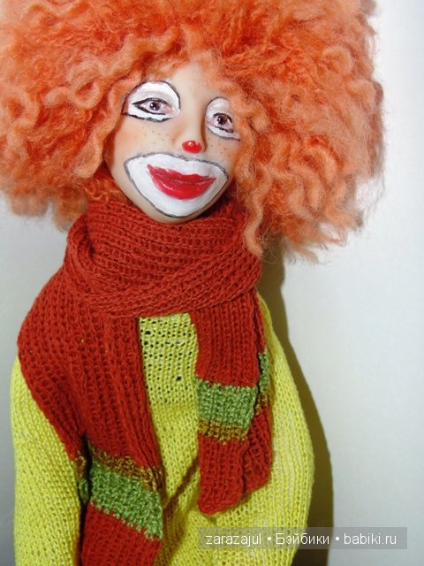 Ура, я его доделала! Авторская кукла из пластики (фото 7)