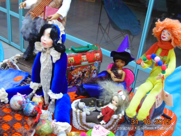 Небольшой отчет с Иркутской ярмарки мастеров. Авторские куклы