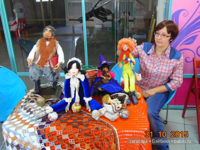 Небольшой отчет с Иркутской ярмарки мастеров. Авторские куклы (фото 5)