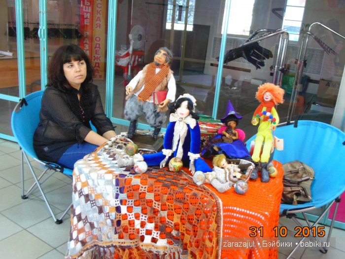 Небольшой отчет с Иркутской ярмарки мастеров. Авторские куклы (фото 4)