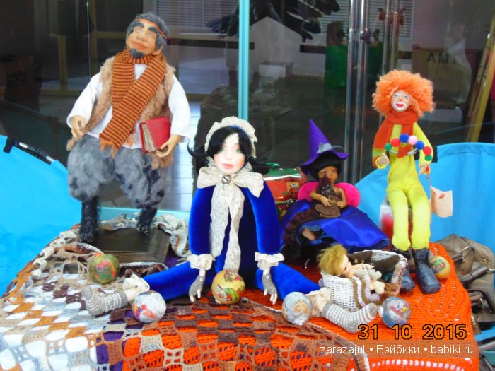 Небольшой отчет с Иркутской ярмарки мастеров. Авторские куклы