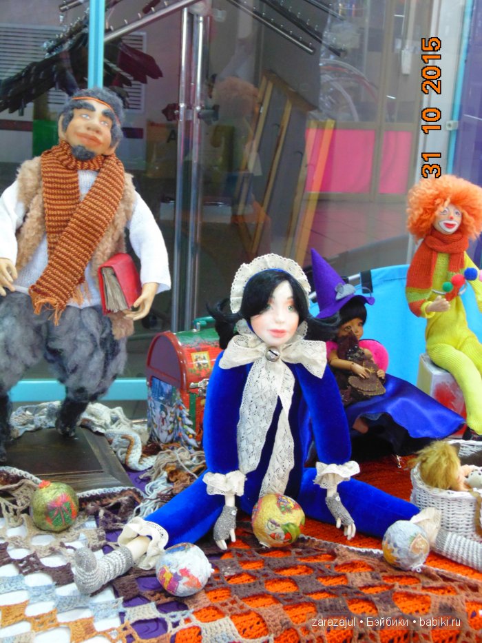 Небольшой отчет с Иркутской ярмарки мастеров. Авторские куклы (фото 3)
