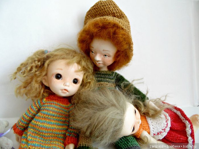 Мой маленький гном - первая шарнирка из папье-маше (фото 6)