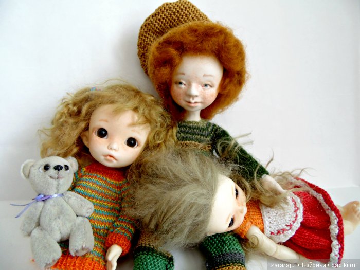 Мой маленький гном - первая шарнирка из папье-маше (фото 5)