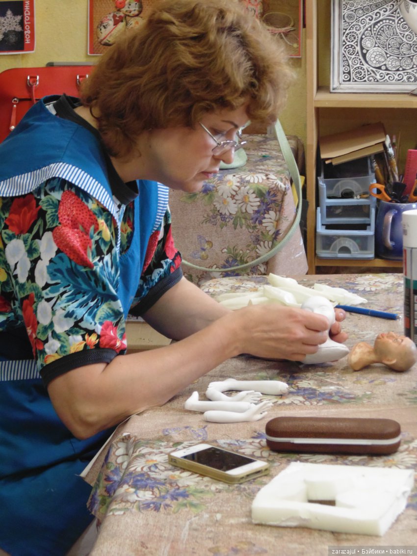 Наша творческая мастерская и немного новых фото кукол