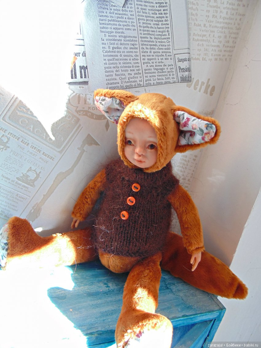 Меня захватили в плен — Лепка авторских кукол: полимерная глина