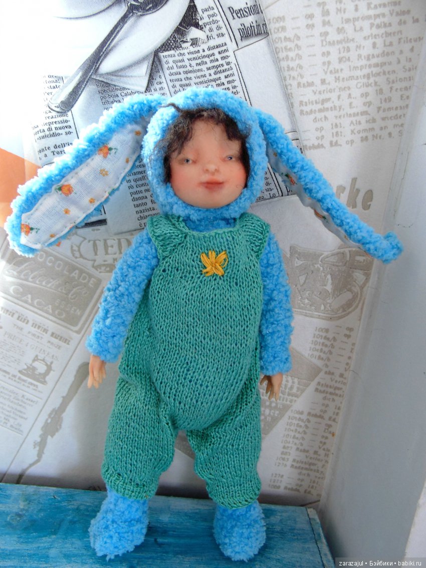 Меня захватили в плен — Лепка авторских кукол: полимерная глина (фото 7)