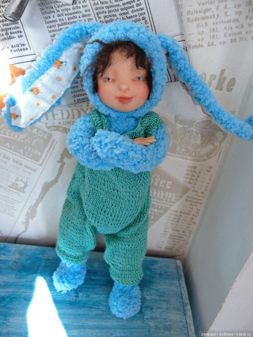 Меня захватили в плен — Лепка авторских кукол: полимерная глина (фото 8)