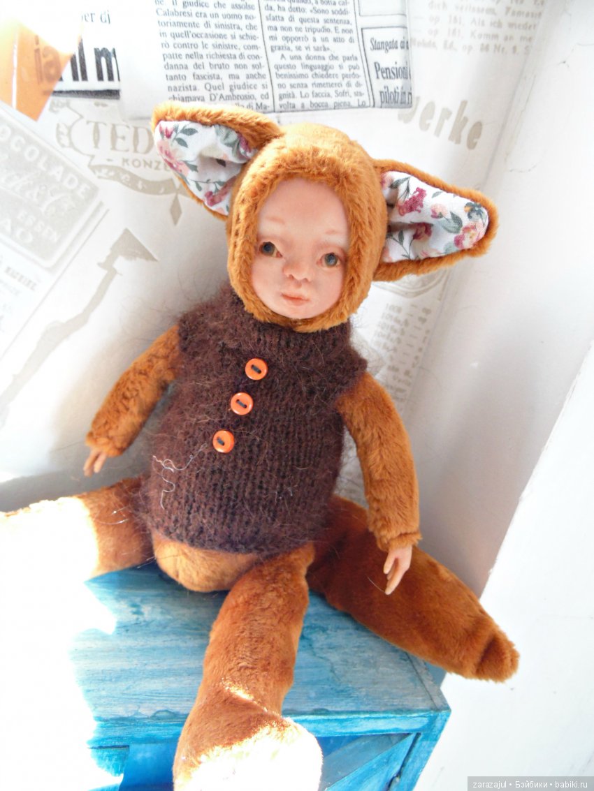 Меня захватили в плен — Лепка авторских кукол: полимерная глина