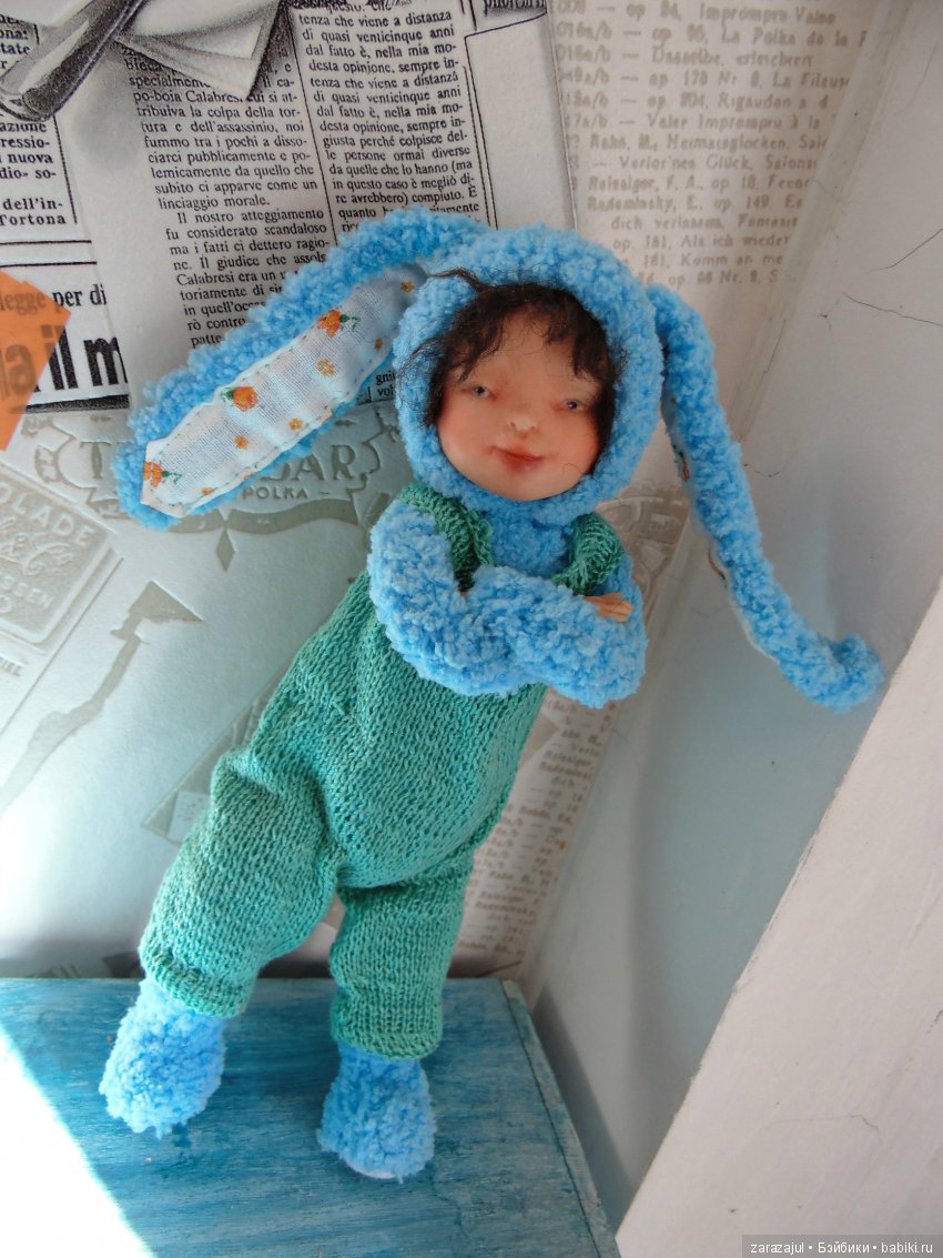 Меня захватили в плен — Лепка авторских кукол: полимерная глина (фото 9)