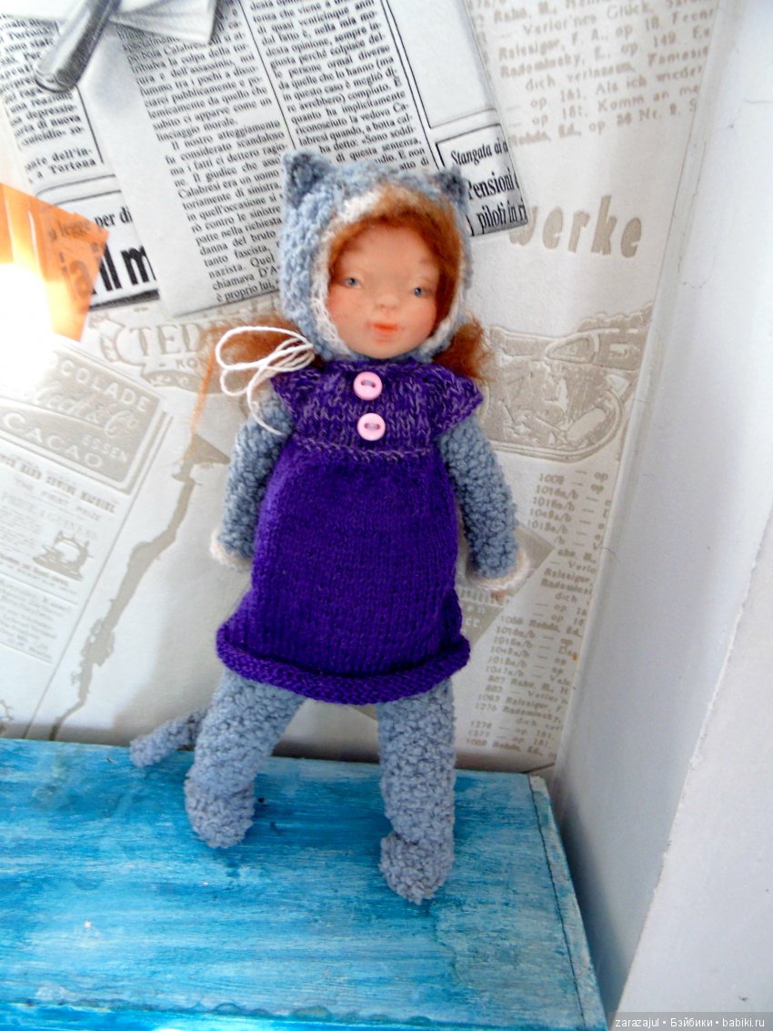 Меня захватили в плен — Лепка авторских кукол: полимерная глина (фото 5)