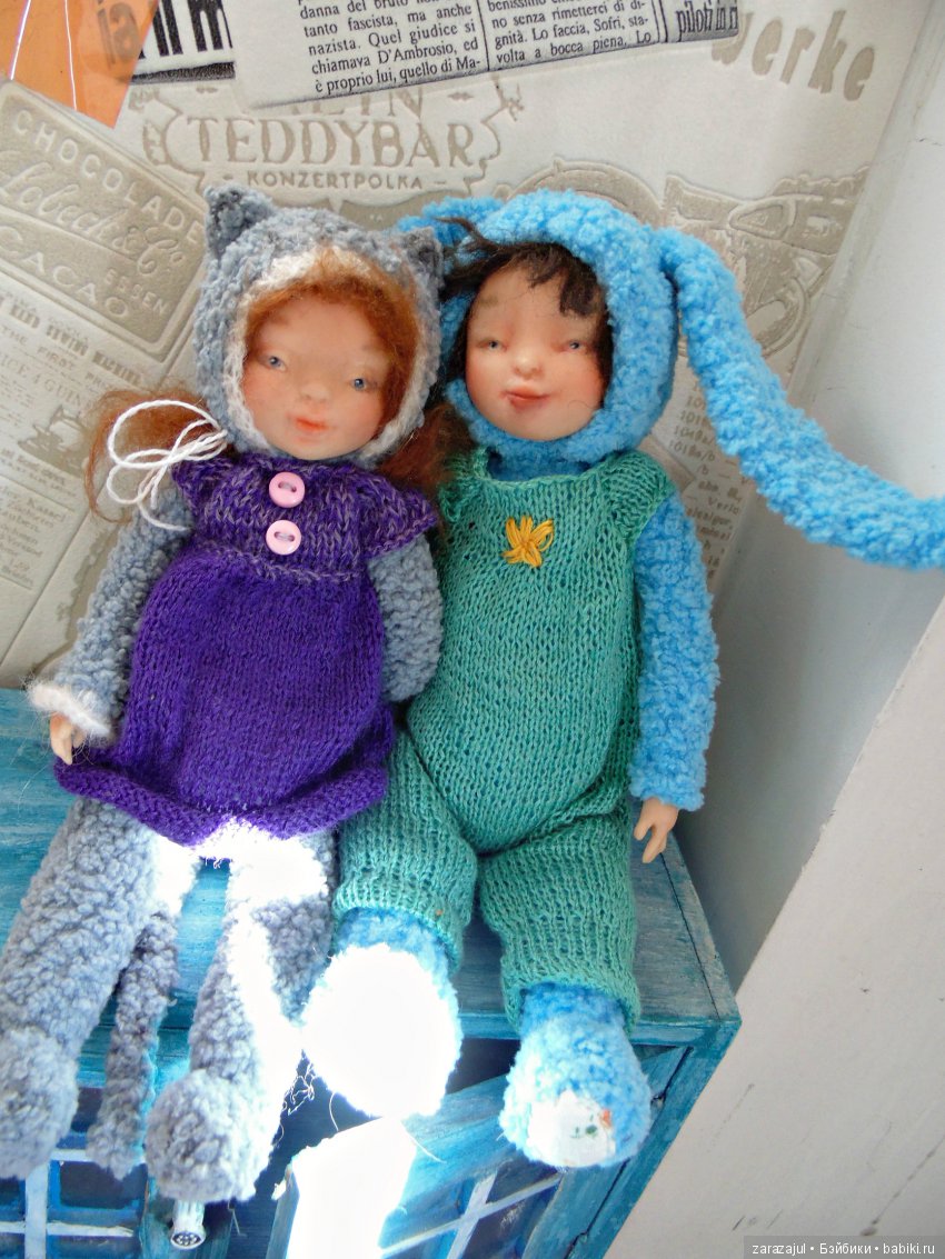 Меня захватили в плен — Лепка авторских кукол: полимерная глина