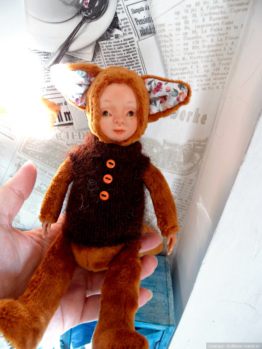 Меня захватили в плен — Лепка авторских кукол: полимерная глина