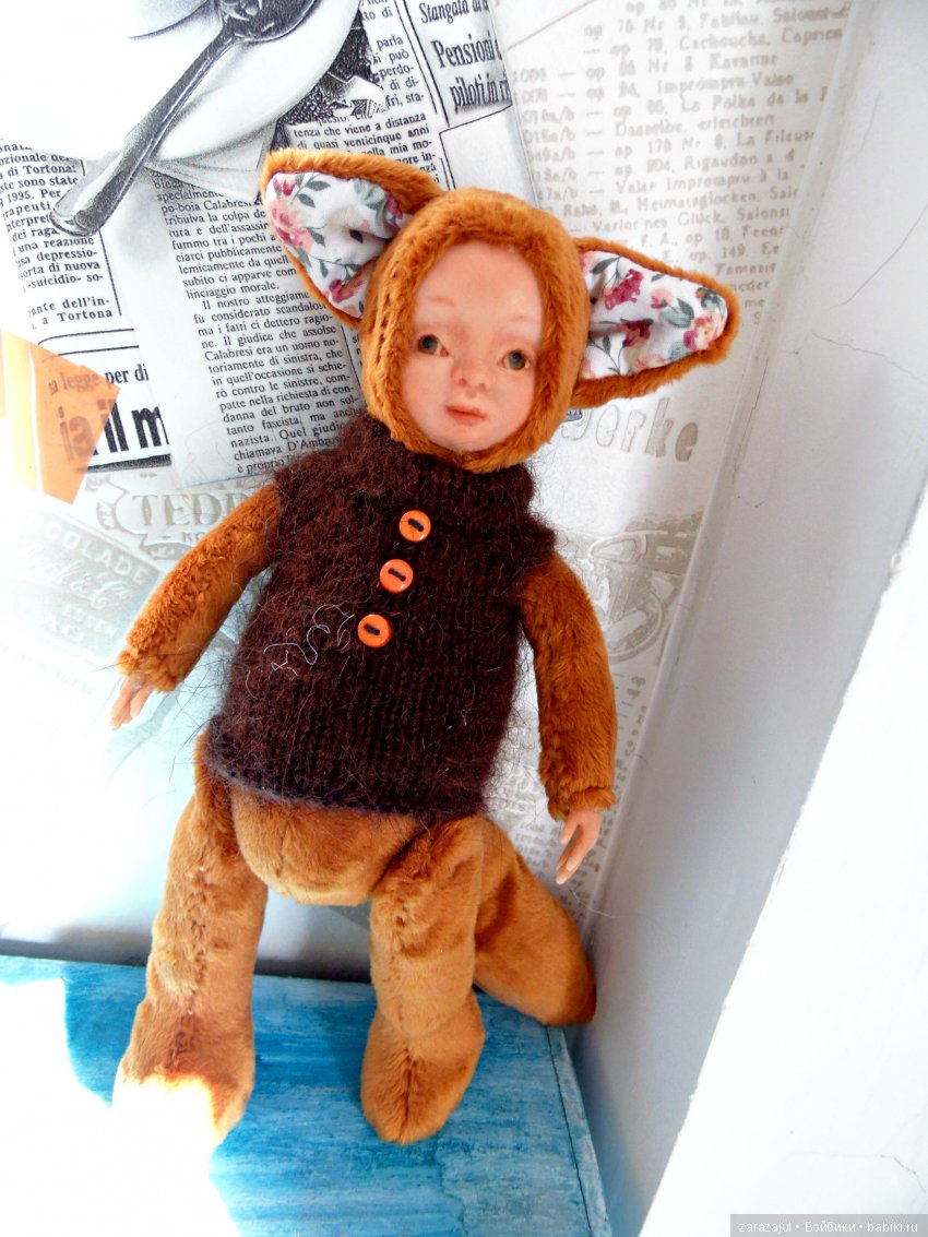 Меня захватили в плен — Лепка авторских кукол: полимерная глина