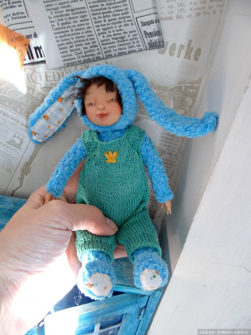 Меня захватили в плен — Лепка авторских кукол: полимерная глина (фото 10)