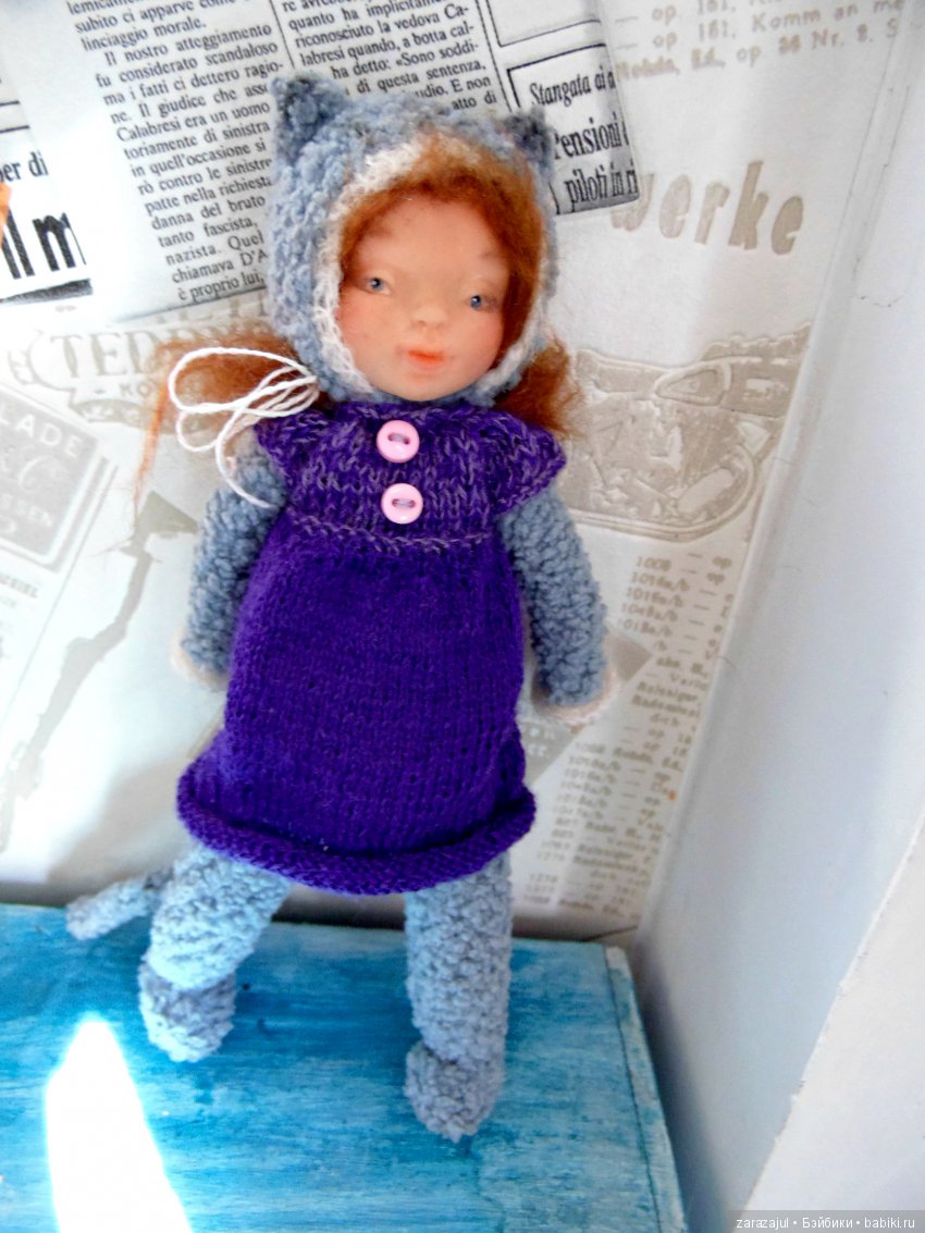 Меня захватили в плен — Лепка авторских кукол: полимерная глина (фото 4)