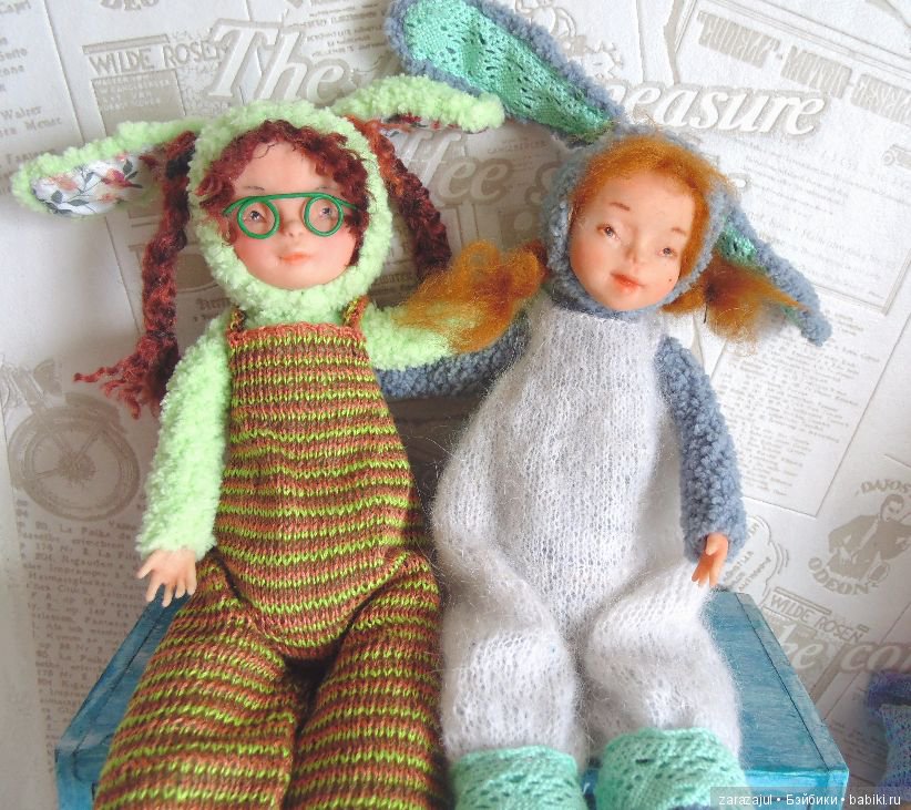 Малявка Майя — Лепка авторских кукол: полимерная глина (фото 5)