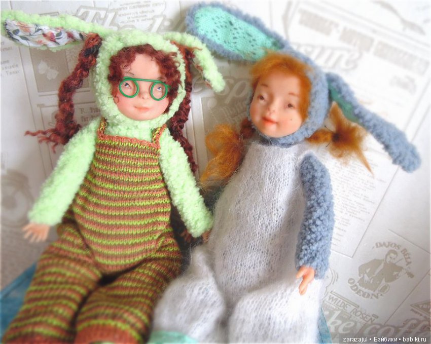 Малявка Майя — Лепка авторских кукол: полимерная глина (фото 4)