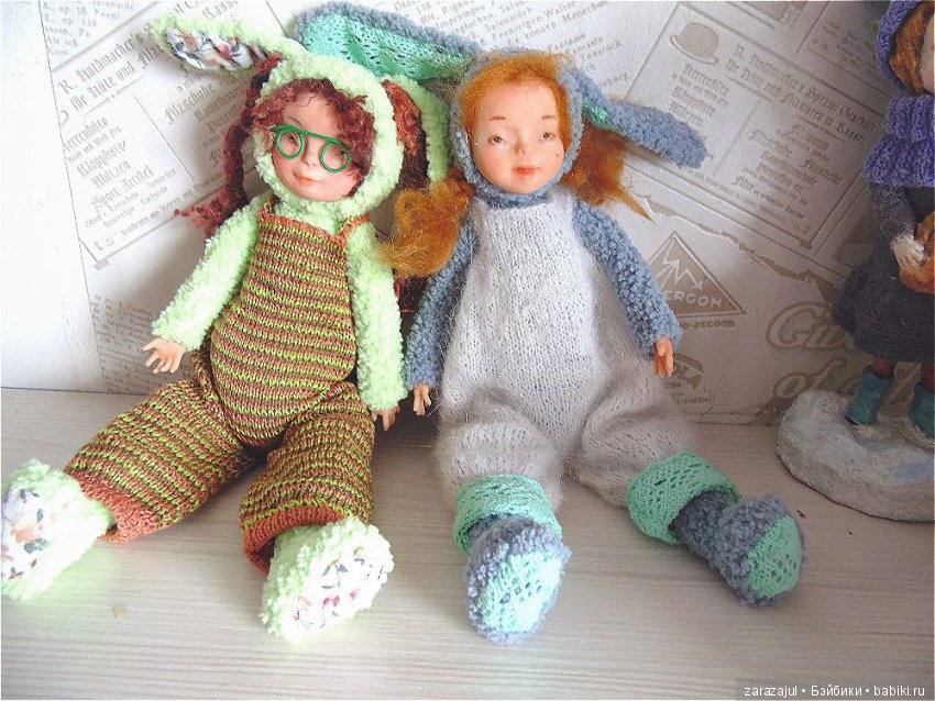 Малявка Майя — Лепка авторских кукол: полимерная глина (фото 6)