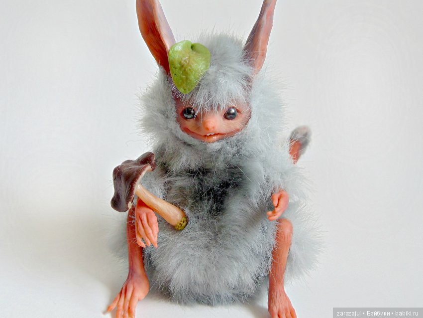 Шушанчик — Игрушки в смешанной технике (мех и глина): Арт