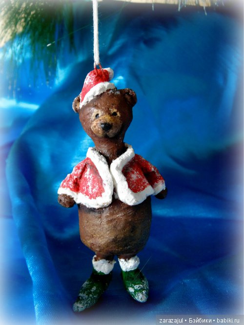 Елочные игрушки из папье-маше (фото 10)