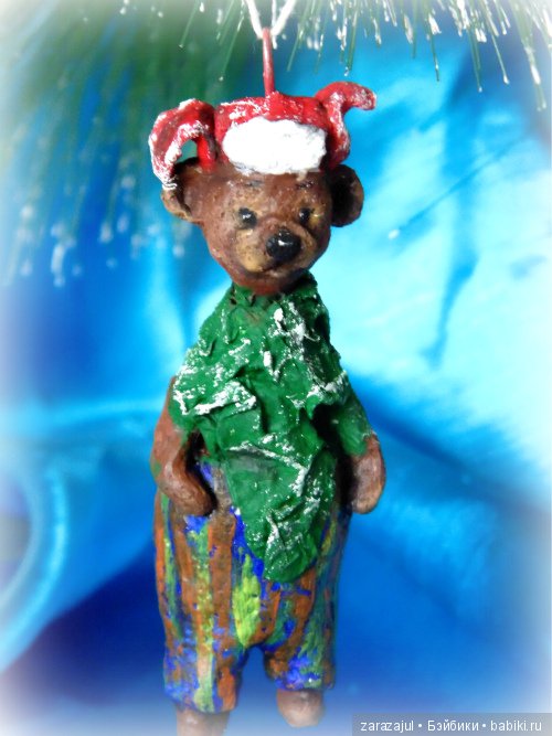 Елочные игрушки из папье-маше (фото 8)