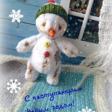 Малыш - снеговичок