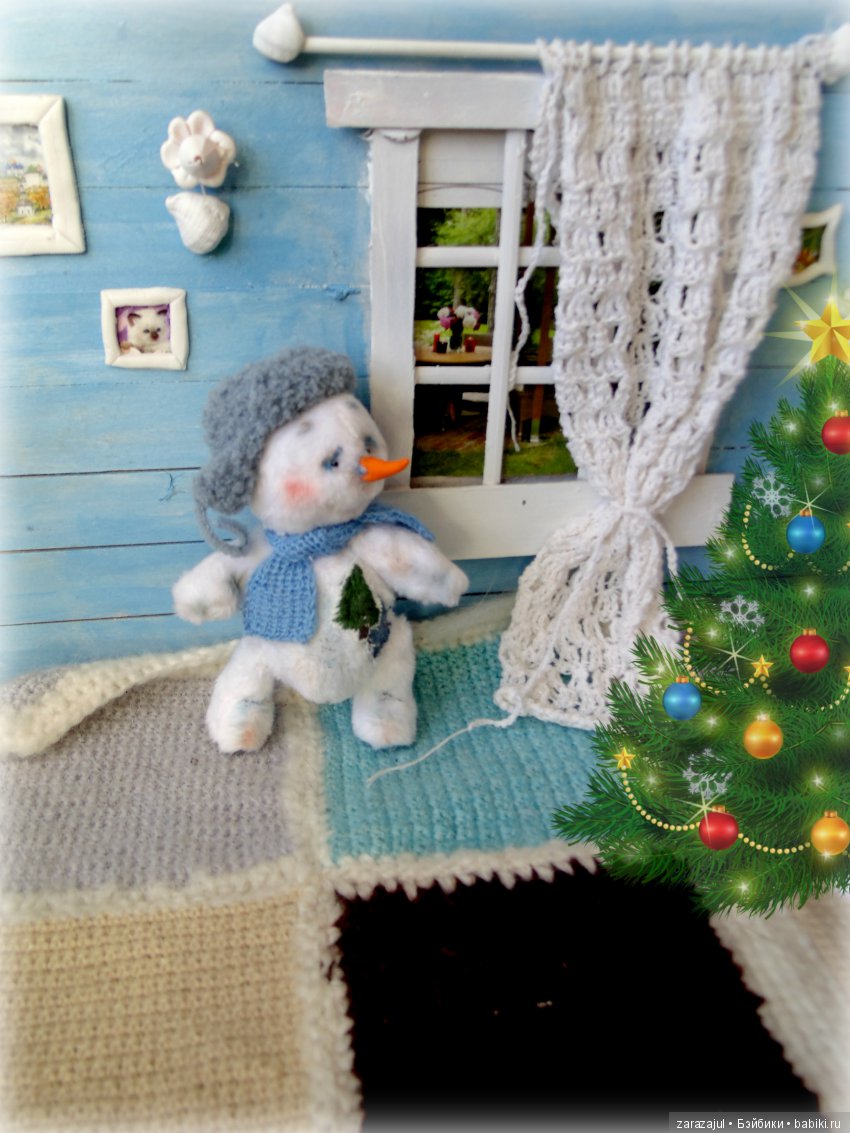 Новые малыши снеговички — Авторские мишки Тедди и друзья: фото (фото 6)