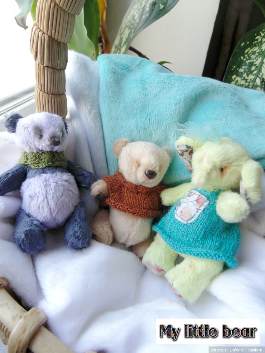 My little bear — Авторские мишки Тедди и друзья: фото (фото 10)