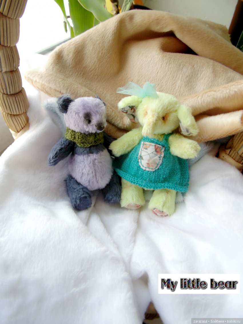 My little bear — Авторские мишки Тедди и друзья: фото (фото 9)