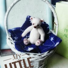Белый мишка - новый мех