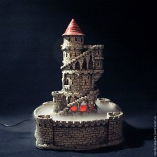 Мастер - класс по работе с папье - маше - лепим замок