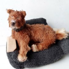 Очень серьезный парень - авторская реалистичная собака