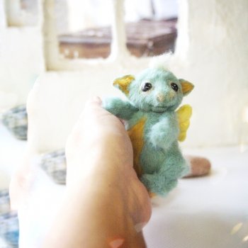 Я родился - Маленький мятный дракончик