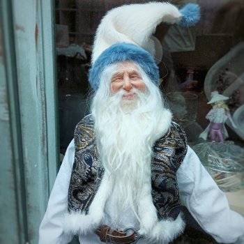 Новогодний дедушка. Процесс