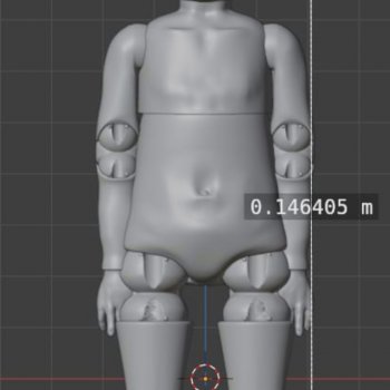 Ура, я собрала Танюшку из БЖД - смолы)