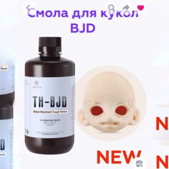 Краткий гайд по печатным куклам и смоле