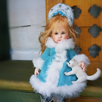 Ещё фото Анюты. Играюсь)