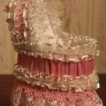 Мастер-класс - Мебель для кукол. Колыбелька для крохотулечки