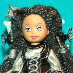 Серебро и черное - мода в нашем куклодоме