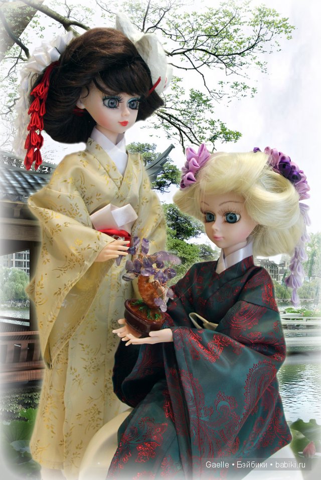 Кукольная Япония — Одежда и обувь для кукол своими руками: фото (фото 3)