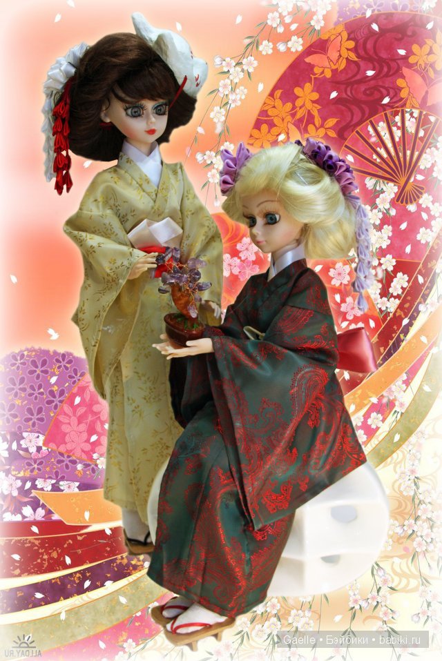 Кукольная Япония — Одежда и обувь для кукол своими руками: фото (фото 6)