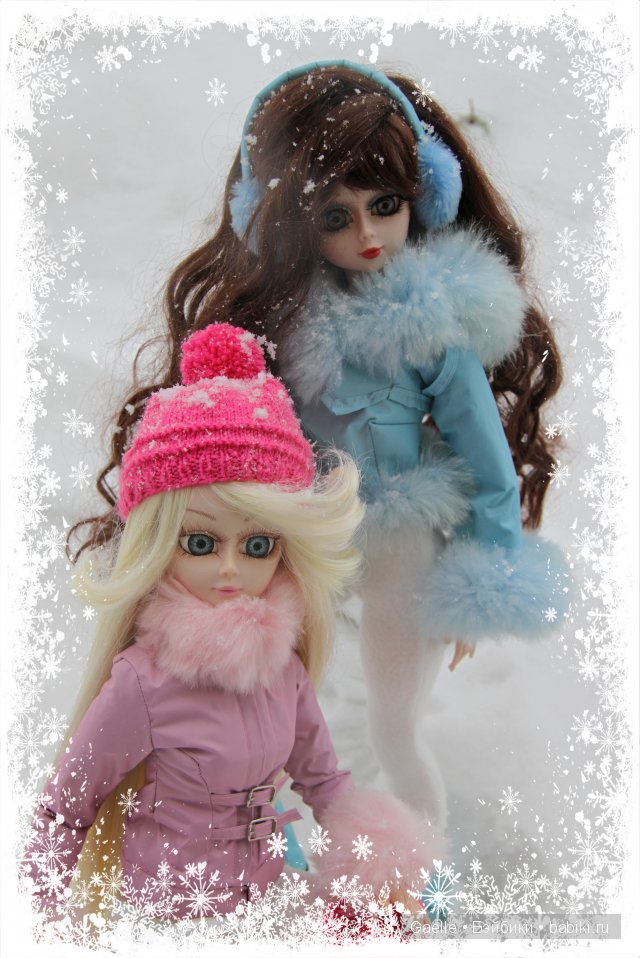 Зимняя прогулка. Оджеда для кукол своими руками (фото 9)