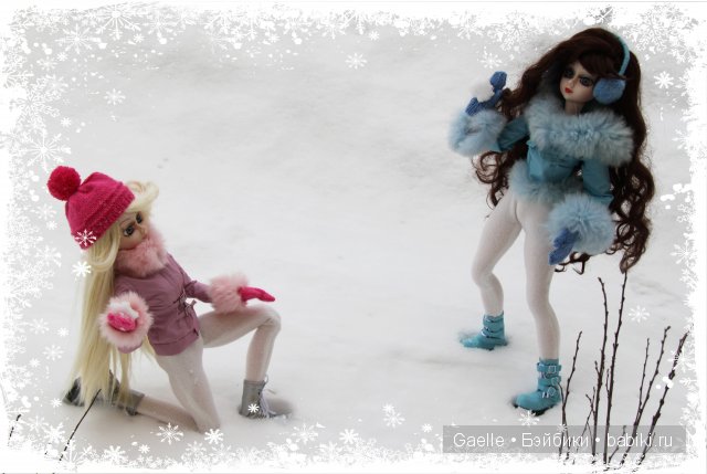Зимняя прогулка. Оджеда для кукол своими руками (фото 3)